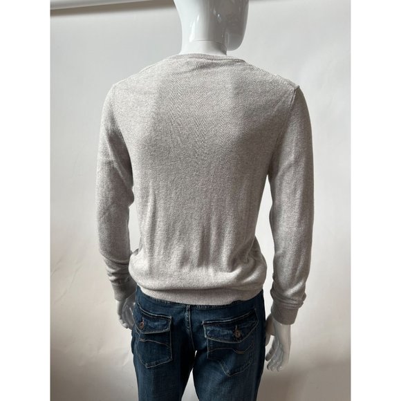 Jack Threads V Neck Sweater  SZ M Grey   90% Cotton, 10% Cashmere - Picture 15 of 16